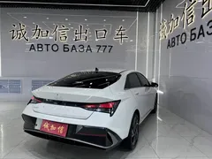 2023 Hyundai Elantra 1.5L CVT GLX Elite, белый — фото 4