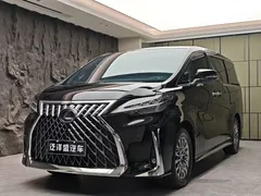 2020 Lexus LM 300h, чёрный — фото 1