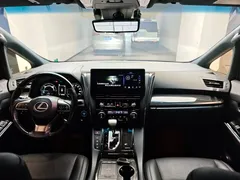 2020 Lexus LM 300h, чёрный — фото 14