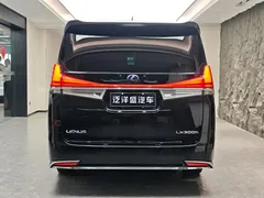 2020 Lexus LM 300h, чёрный — фото 20
