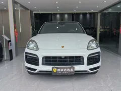 2022 Porsche Cayenne S Coupe 2.9T Platinum, белый — фото 2