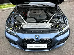2022 BMW 4 Series 425i M Sport Night Package, синий — фото 3