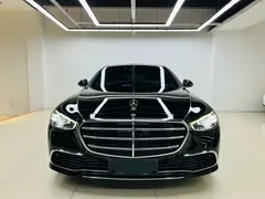 2022 Mercedes-Benz S-Class S 400 L, чёрный — фото 2
