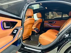 2022 Mercedes-Benz S-Class S 400 L, чёрный — фото 10