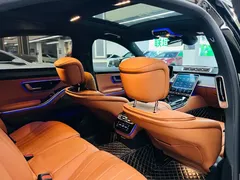 2022 Mercedes-Benz S-Class S 400 L, чёрный — фото 14
