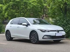 2023 Volkswagen Golf 280TSI DSG Pro, белый — фото 3