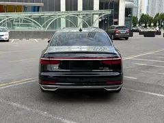 2022 Audi A8L 50 TFSI quattro, чёрный — фото 8