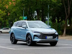 2024 BYD Tang DM-p 215KM 4WD, синий — фото 3