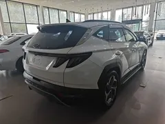 2021 Hyundai Tucson 1.5T DCT LUX Premium, белый — фото 7