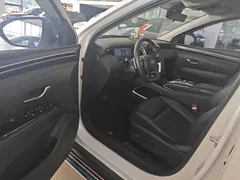 2021 Hyundai Tucson 1.5T DCT LUX Premium, белый — фото 16