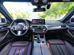 2022 BMW 5 Series 5 540i Fashion M, синий — фото 8