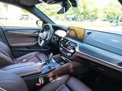 2022 BMW 5 Series 5 540i Fashion M, синий — фото 12