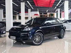 2022 Porsche Cayenne 3.0T Platinum, синий — фото 1