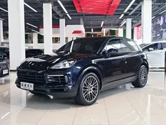 2022 Porsche Cayenne 3.0T Platinum, синий — фото 5