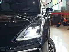 2022 Porsche Cayenne 3.0T Platinum, синий — фото 8