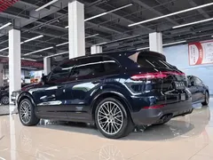 2022 Porsche Cayenne 3.0T Platinum, синий — фото 10