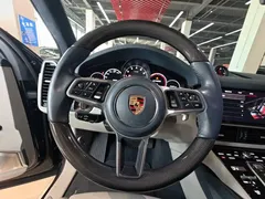 2022 Porsche Cayenne 3.0T Platinum, синий — фото 22