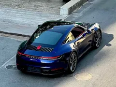 2020 Porsche 911 Carrera 3.0T, синий — фото 3