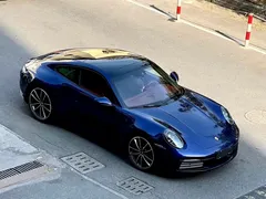 2020 Porsche 911 Carrera 3.0T, синий — фото 4
