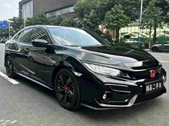 2021 Honda Civic HATCHBACK 220TURBO CVT, чёрный — фото 3