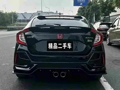 2021 Honda Civic HATCHBACK 220TURBO CVT, чёрный — фото 8