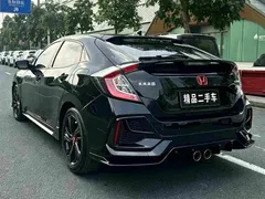 2021 Honda Civic HATCHBACK 220TURBO CVT, чёрный — фото 9