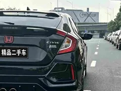 2021 Honda Civic HATCHBACK 220TURBO CVT, чёрный — фото 11
