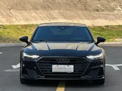2021 Audi A7 40 TFSI, чёрный — фото 2