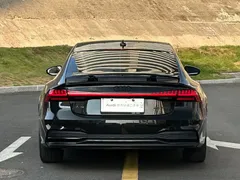 2021 Audi A7 40 TFSI, чёрный — фото 4
