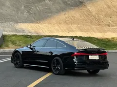 2021 Audi A7 40 TFSI, чёрный — фото 5