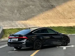 2021 Audi A7 40 TFSI, чёрный — фото 6