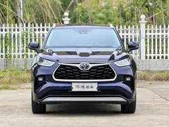 2022 Toyota Highlander Hybrid 2.5L 4WD Premium 7, синий — фото 1