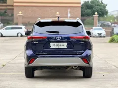 2022 Toyota Highlander Hybrid 2.5L 4WD Premium 7, синий — фото 6