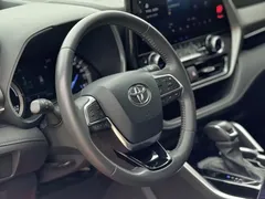 2022 Toyota Highlander Hybrid 2.5L 4WD Premium 7, синий — фото 14