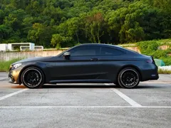 2021 Mercedes-Benz C-Class AMG C 63, чёрный — фото 3