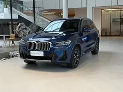 2022 BMW X3 M, синий — фото 1