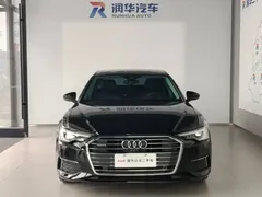 2021 Audi A6L 45 TFSI quattro, чёрный — фото 2