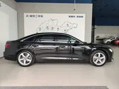 2021 Audi A6L 45 TFSI quattro, чёрный — фото 3