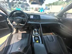 2021 Hyundai Elantra 1.5L CVT GLS Advanced, синий — фото 6