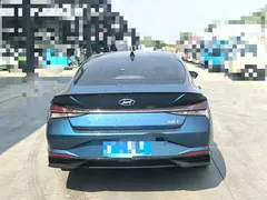 2021 Hyundai Elantra 1.5L CVT GLS Advanced, синий — фото 8