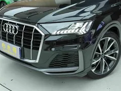 2021 Audi Q7 55 TFSI quattro S line, чёрный — фото 17