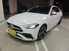 2023 Mercedes-Benz C-Class C 350 eL, белый — фото 1