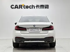 2022 BMW 5 Series 5 525Li M, белый — фото 4