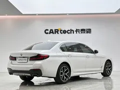 2022 BMW 5 Series 5 525Li M, белый — фото 5