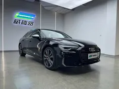 2021 Audi A6L 55 TFSI quattro Premium Dynamic, чёрный — фото 4