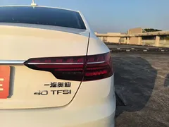 2022 Audi A4L 40 TFSI, белый — фото 4