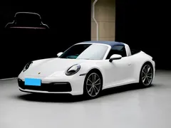 2023 Porsche 911 Targa 4 3.0T, белый — фото 1