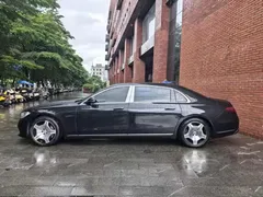 2021 Mercedes-Benz Maybach S-Class S 480 4MATIC, чёрный — фото 4