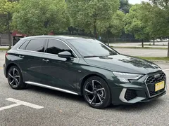 2021 Audi A3 Sportback 35 TFSI, зелёный — фото 2