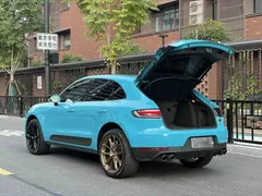 2021 Porsche Macan 2.0T, синий — фото 16